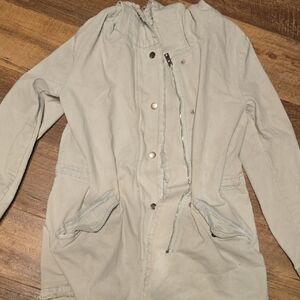 Buckle Cinched Waist Jacket